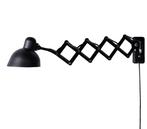 KAISER idell 6718-W Wand-/Saxlamp Mat Zwart - Fritz Hansen, Ophalen of Verzenden