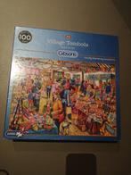 Gibsons puzzel Village Tombola, 1000 stukjes, Ophalen of Verzenden, 500 t/m 1500 stukjes, Zo goed als nieuw, Legpuzzel