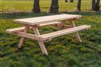 Robuuste douglass picknicktafel, Tuin en Terras, Picknicktafels, Nieuw, Rechthoekig, Ophalen of Verzenden, Hout