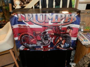 Banner vlag Triumph beschikbaar voor biedingen