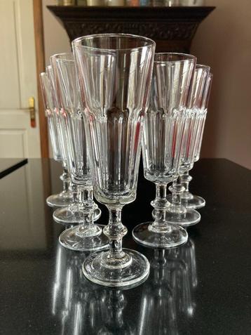 Cristal d"Arc | Caton | champagne flutes | slank stoer nieuw beschikbaar voor biedingen
