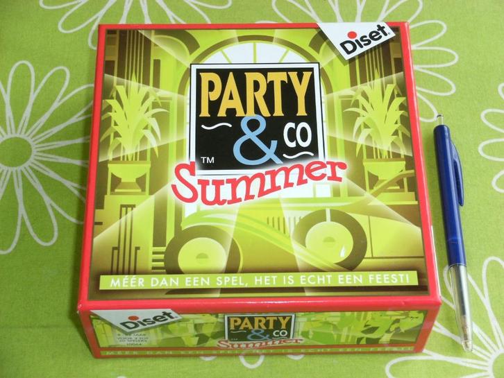Party & co summer - meer dan een spel, het is een feest!, Hobby en Vrije tijd, Gezelschapsspellen | Overige, Zo goed als nieuw