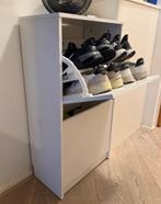 Shoe cabinet – BISSA (IKEA), Ophalen, Zo goed als nieuw, White wooden, minimalist