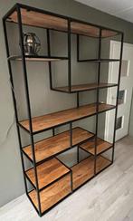 Industriële kast - metalen frame, Huis en Inrichting, Kasten | Boekenkasten, Ophalen, Met plank(en), 200 cm of meer, 150 tot 200 cm