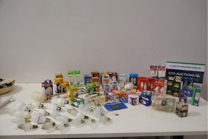 Mix van +- 80 Losse Peertjes, Huis en Inrichting, Lampen | Losse lampen, Ophalen of Verzenden