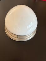 Plafonnière melkglas Art Deco, Huis en Inrichting, Lampen | Plafondlampen, Ophalen, Zo goed als nieuw