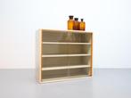 Vintage apothekers kast vitrine, Industrieel vintage interieur, 50 tot 100 cm, Minder dan 100 cm, Glas