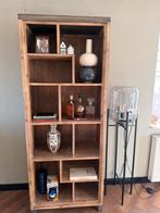 Houten vakkenkast, Huis en Inrichting, Kasten | Boekenkasten, Ophalen, 50 tot 100 cm, Zo goed als nieuw, 150 tot 200 cm