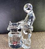 Kristall, beeldjes, Crystal Craftman Olle Alberius, Orrefors, Ophalen of Verzenden, Zo goed als nieuw, Figuurtje