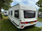 Luxe Fendt Opal 465 TG, Caravans en Kamperen, Kachel, Rondzit, 2 aparte bedden, Particulier