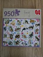 Franciens katten legpuzzel 950 stukjes, Ophalen of Verzenden, 500 t/m 1500 stukjes, Gebruikt, Legpuzzel