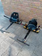 2x Hoverboard + Zitje + 2x Oplader, Ophalen of Verzenden, Gebruikt, Elektrische step (E-scooter)