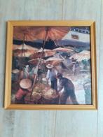 Reproductie Indische markt, Ophalen of Verzenden