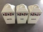 Keukenpotten koffie thee suiker, Antiek en Kunst, Antiek | Emaille, Ophalen of Verzenden