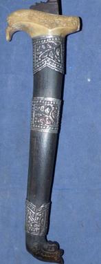 keris kris mendak selut indo ukiran, Antiek en Kunst, Kunst | Niet-Westerse kunst, Verzenden