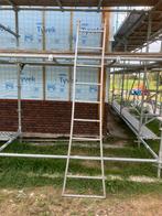 Aluminium ladder, 243 cm, trap, Ophalen, Gebruikt, Ladder, 2 tot 4 meter
