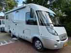 Hymer B614 CL 2008 Fiat ducato schotel airco garage, Caravans en Kamperen, Campers, Integraal, Diesel, Particulier, Hymer