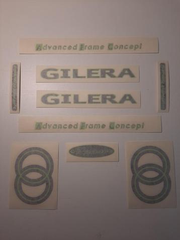 Stickerset Gilera Runner Fx(r) navy&lime Compleet  beschikbaar voor biedingen