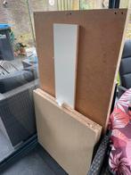 Malm bureau 140 x 75 cm, Ophalen, Gebruikt