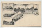 x03173  gruss aus steyl oa  paardetram, Verzenden, Voor 1920, Gelopen, Limburg