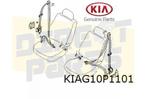 Kia Sorento 3-punts veiligheidsgordel Links zwart (bij raam, Auto-onderdelen, Interieur en Bekleding, Verzenden, Nieuw, Kia