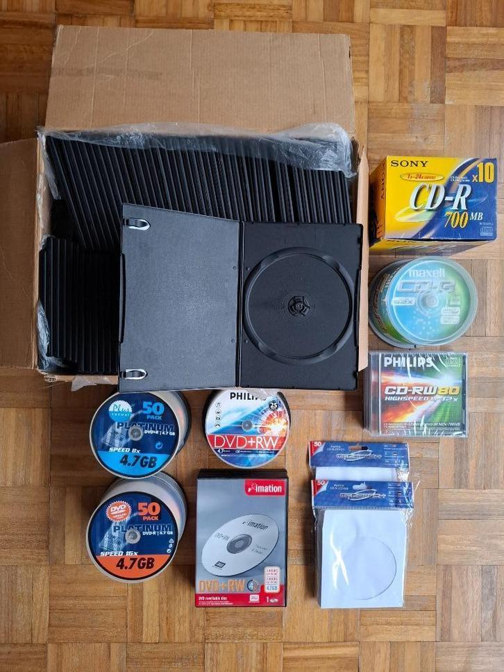 DVD, CD en CD/DVD hoesjes, Computers en Software, Beschrijfbare discs, Zo goed als nieuw, Overige typen, Ophalen