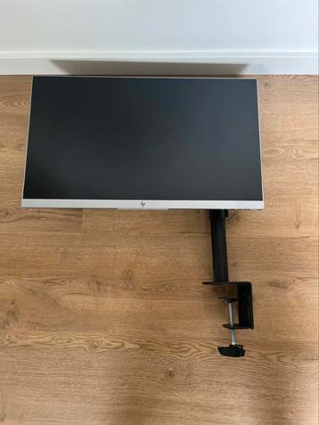 HP E243 monitor incl. monitorarm voor bureau bevestiging beschikbaar voor biedingen