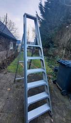 Little Jumbo SPRO industrietrap 6 treden – werkhoogte 3,45 m, Ophalen, Gebruikt, Opvouwbaar of Inschuifbaar, 2 tot 4 meter