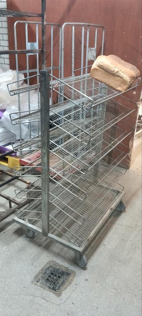 Brood Afkoelkar Bakkerij industriële look!, Huis en Inrichting, Keuken | Keukenbenodigdheden, Zo goed als nieuw, Ophalen