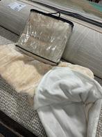Plaid / Fleece deken 150x200 crème NIEUW!, Ophalen of Verzenden, Zo goed als nieuw
