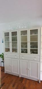Vitrine kast Ikea,  inclusief hoekkast, Ophalen, Gebruikt, 200 cm of meer, 50 tot 100 cm