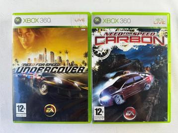 Need for Speed Carbon & Undercover Xbox 360 beschikbaar voor biedingen