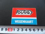 sticker ROUTIQ patent wegenkaarten *, Ophalen, Zo goed als nieuw
