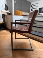 Eettafel met 6 stoelen, Huis en Inrichting, Tafels | Eettafels, Ophalen, Gebruikt, 200 cm of meer, 50 tot 100 cm