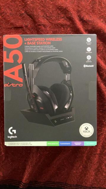 Logitech Astro A50 (Gen 5) Wireless Gaming Headset – Zwart beschikbaar voor biedingen
