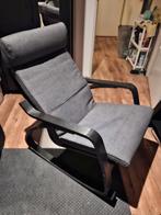 Ikea Poang schonmelstoel (Skiftebo bekleding), Ophalen, Zo goed als nieuw, Zwart, Eén