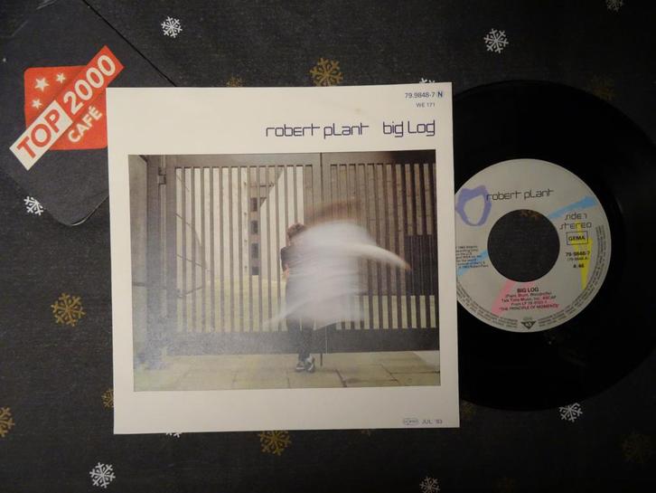 Top 2000 Robert Plant - Big log, Cd's en Dvd's, Vinyl Singles, Gebruikt, Single, Pop, 7 inch, Ophalen of Verzenden