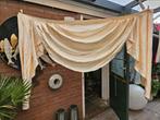 Mooie overgordijnen, Huis en Inrichting, Stoffering | Gordijnen en Lamellen, Ophalen, Zo goed als nieuw, 150 tot 200 cm, 200 cm of meer
