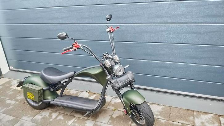 E-Cruiser Eshopper 3.0 Custom - Mat Groen, Fietsen en Brommers, Brommeronderdelen | Snorfietsen, Overige merken, Overige typen