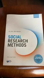 Social Research Methods - Bryman - 5th edition, Boeken, Ophalen of Verzenden, Zo goed als nieuw