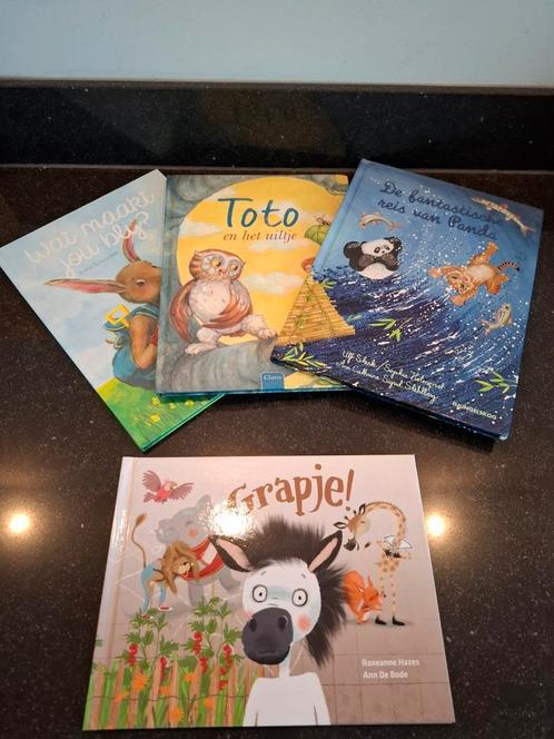 4 z.g.a.n. prentenboeken voor kleuters/groep3-ers., Kinderen en Baby's, Overige Kinderen en Baby's, Zo goed als nieuw, Ophalen of Verzenden