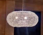 Twee identieke draadlampen, Eglo, plafonnières, mooi licht, Ophalen of Verzenden, Zo goed als nieuw, Metaal, Modern vintage