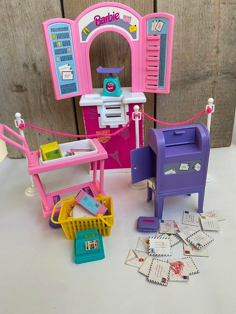 “ So Much To Do “post office set Postkantoor, Ophalen of Verzenden, Gebruikt, Barbie