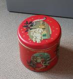 Groot vintage kerst blik, Ophalen of Verzenden, Gebruikt