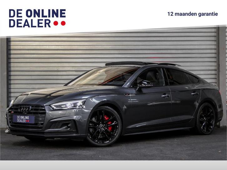 Audi S5 Sportback 3.0 TFSI QUATTRO Black Edition |Pano|RSzet, Auto's, Audi, Bedrijf, Te koop, S5, 360° camera, 4x4, ABS, Achteruitrijcamera