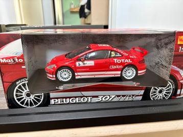 Peugeot 307 wrc 1:18 beschikbaar voor biedingen