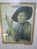 Han van MEEGEREN, Repr. Jager met Dode Fazant, Antiek en Kunst, Kunst | Etsen en Gravures, Ophalen