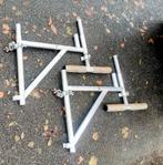 Custer rol steiger kompleet 4 delen hoog, Doe-het-zelf en Verbouw, Steigers, Ophalen, Gebruikt, Rolsteiger of Kamersteiger, 5 meter of hoger