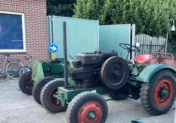 Zelfbouw tractor verzamelen HMG met kenteken beschikbaar voor biedingen