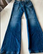 Cambio flared jeans paris  strass met label XXS-S, Cambio, Blauw, Nieuw, Ophalen of Verzenden